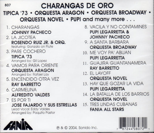 Various - Charangas De Oro vinyl record, CD (Near Mint (NM or M-)) | Lulo Records