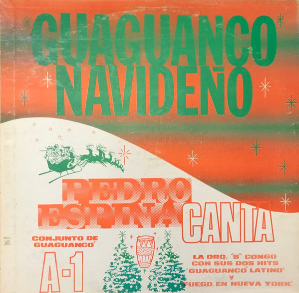 Pedro Espina Y Su Guaguanco : Guaguancó Navideño (LP)