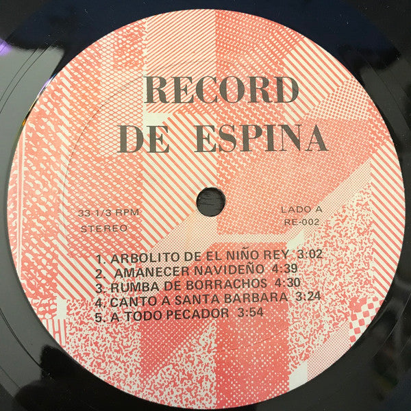 Pedro Espina Y Su Guaguanco : Guaguancó Navideño (LP)