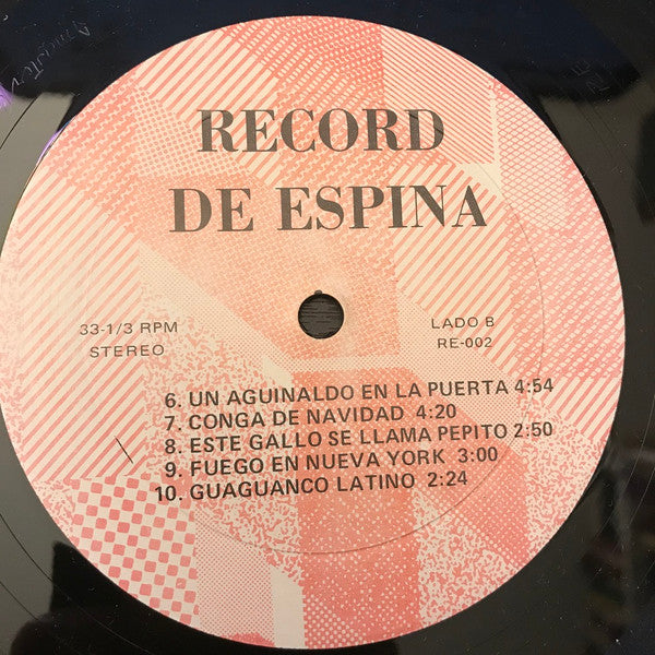 Pedro Espina Y Su Guaguanco : Guaguancó Navideño (LP)