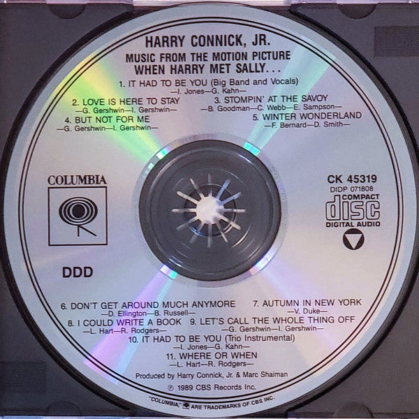 Harry Connick, Jr. : When Harry Met Sally... (Music From The Motion Picture) (CD, Album)