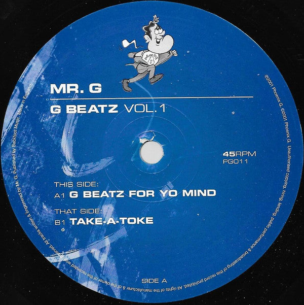 Mr. G : G Beatz Vol. 1 (12")