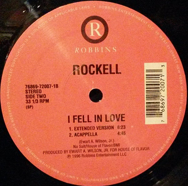 Rockell : I Fell In Love (12")