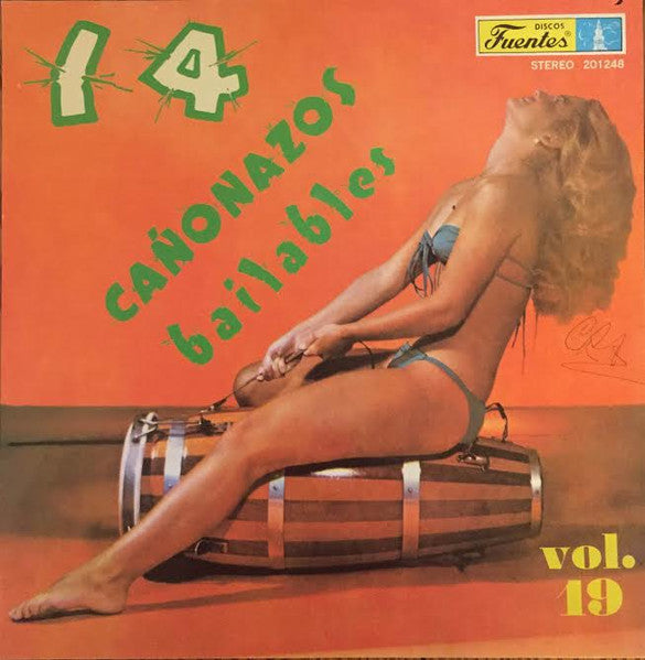 Various : 14 Cañonazos Bailables Vol. 19 (LP, Comp)