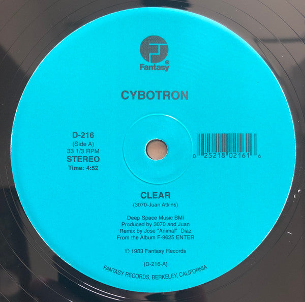 Cybotron : Clear (12", RE)