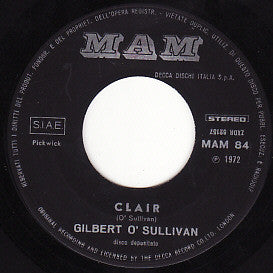 Gilbert O'Sullivan : Clair  (7", Single)