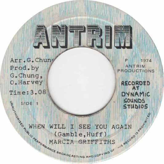 Marcia Griffiths : When Will I See You Again (7")