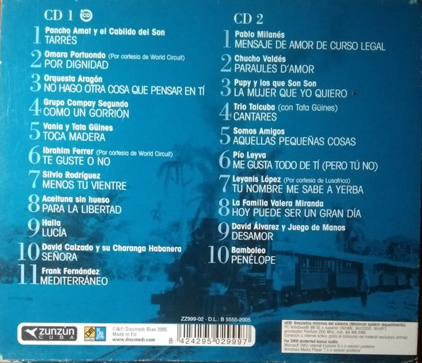 Various : Cuba Le Canta A Serrat (2xCD, Album, Enh)