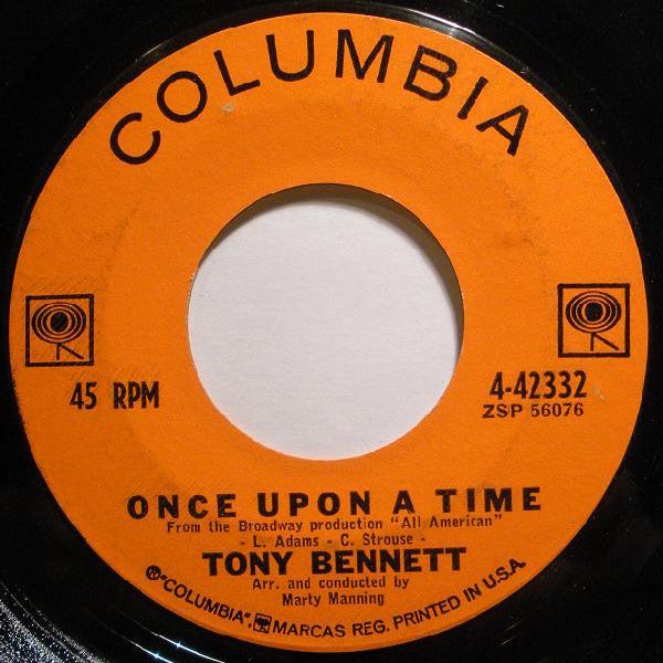 Tony Bennett : I Left My Heart In San Francisco / Once Upon A Time (7", Single)