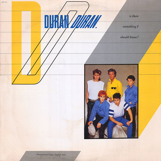 Duran Duran : Is There Something I Should Know? (12", Single, Promo)
