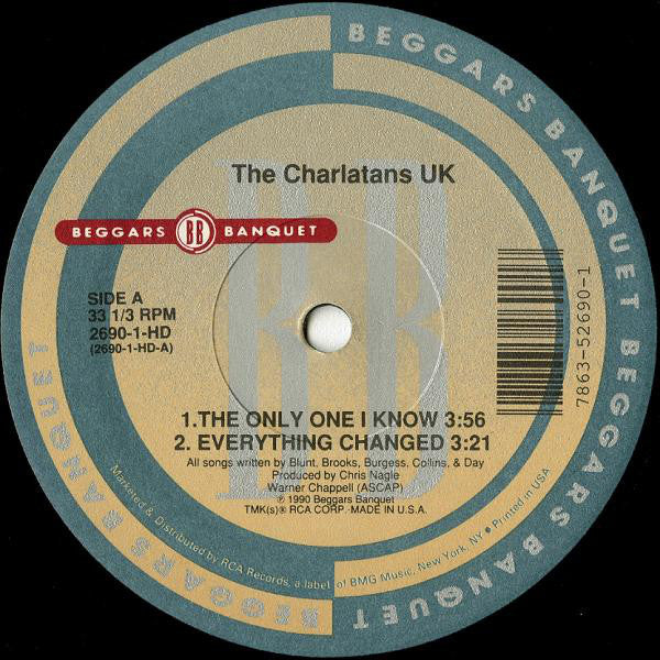 The Charlatans : The Only One I Know (12")