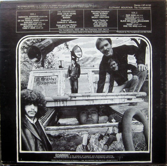 The Youngbloods - Elephant Mountain vinyl record, LP (Very Good Plus (VG+)) | Lulo Records