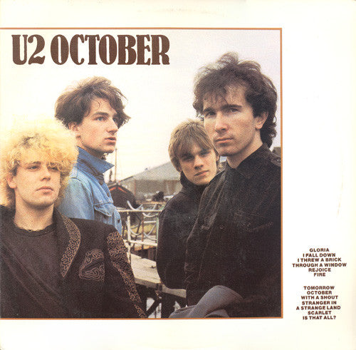 U2 : October (LP, Album, Club, CRC)