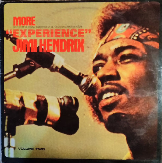 Jimi Hendrix : More  "Experience" Jimi Hendrix (Titles From The Original Sound Track Of The Feature Length Motion Picture) (Volume Two) (LP, Album, Bla)