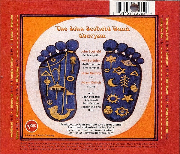 The John Scofield Band : überjam (CD, Album)
