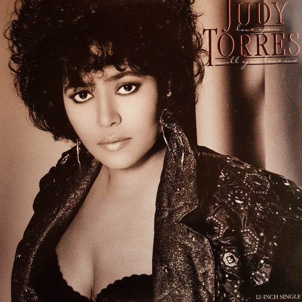 Judy Torres : Love You, Will You Love Me (12", Single, Promo)