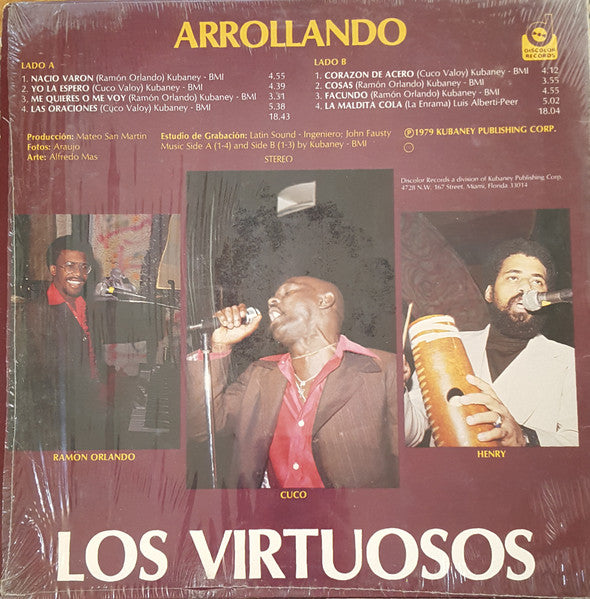 Los Virtuosos : Arrollando (LP, Album)