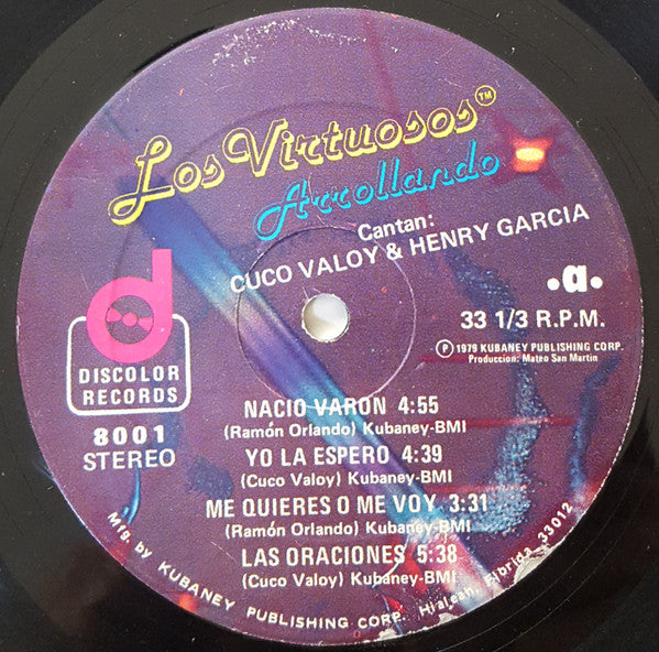 Los Virtuosos : Arrollando (LP, Album)