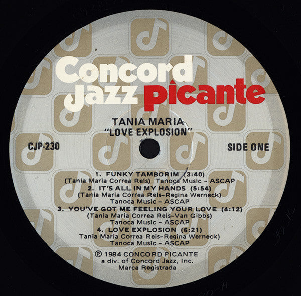Tania Maria : Love Explosion (LP, Album)