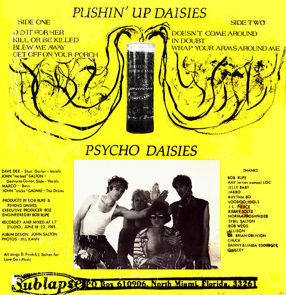 The Psycho Daisies : Pushin' Up Daisies (LP, Album)