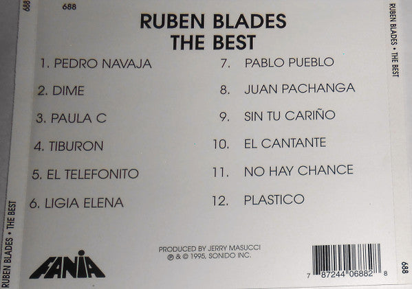 Ruben Blades : "The Best" (CD, Comp, RE)