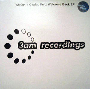 Ciudad Feliz : Welcome Back EP (12", EP)