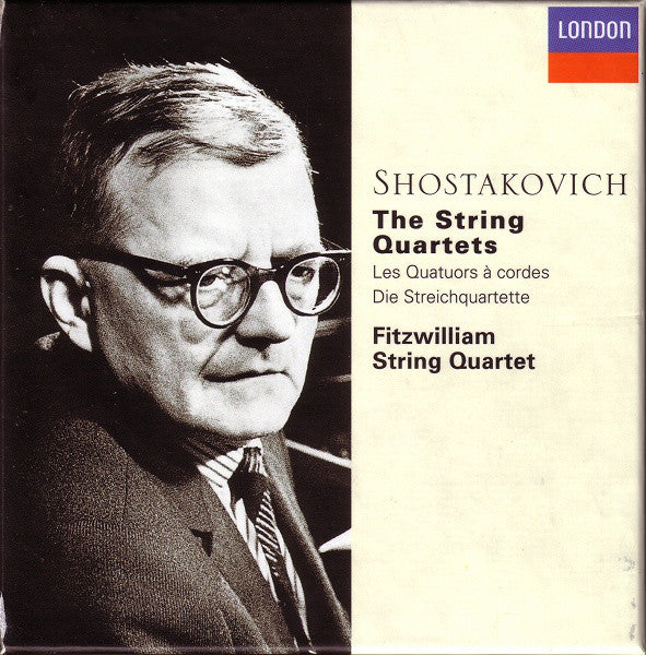 Dmitri Shostakovich - Fitzwilliam String Quartet : The String Quartets (6xCD, RE, RM + Box, Comp)