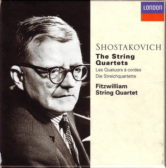 Dmitri Shostakovich - Fitzwilliam String Quartet : The String Quartets (6xCD, RE, RM + Box, Comp)