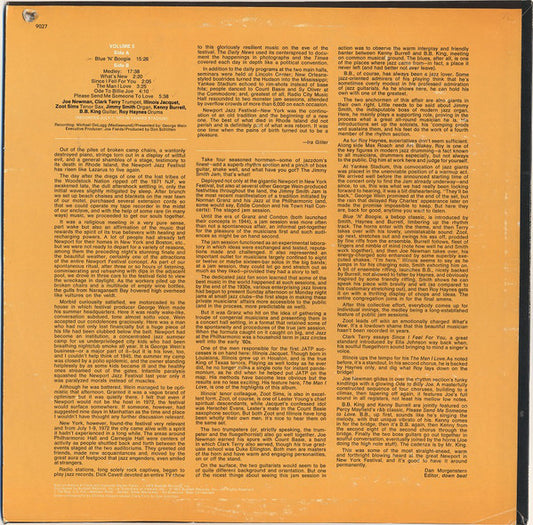 Various : Newport In New York '72 (The Jimmy Smith Jam, Vol 5) (LP)