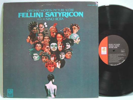 Nino Rota : Fellini Satyricon (Original Motion Picture Score) (LP)