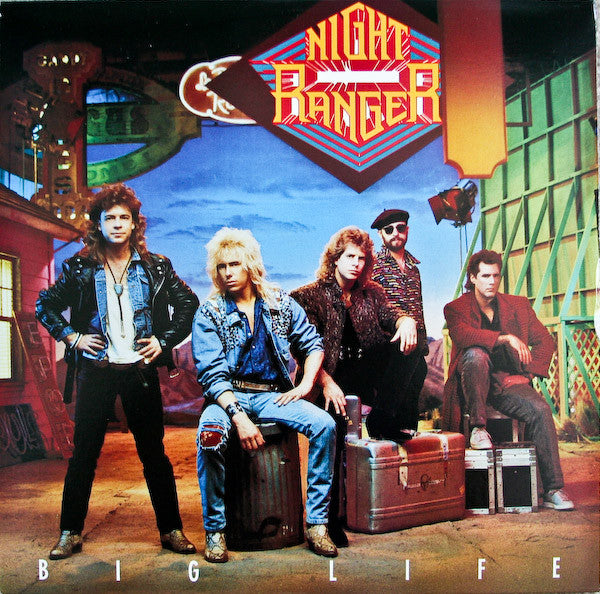 Night Ranger : Big Life (LP, Album, Eur)