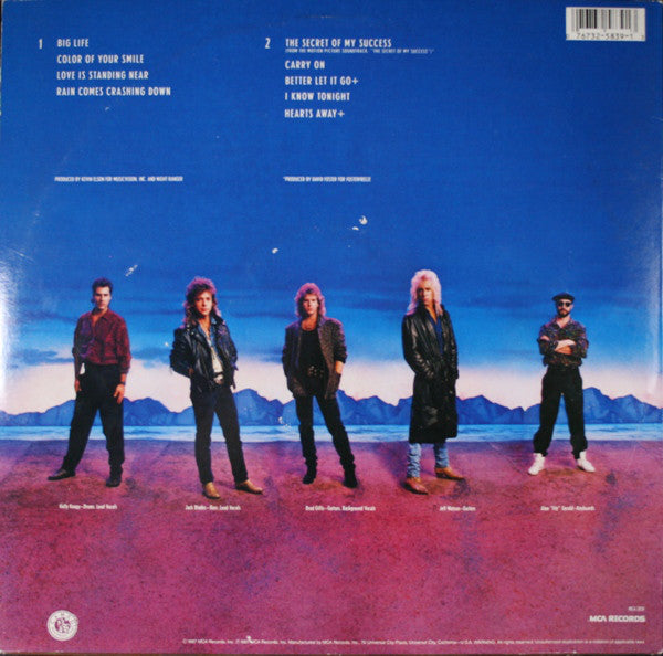 Night Ranger : Big Life (LP, Album, Eur)