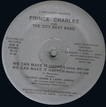 Prince Charles And The City Beat Band : We Can Make It Happen (12")