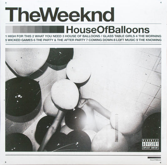 The Weeknd : House Of Balloons (2xLP, Ltd, Mixtape, RE, Dec)