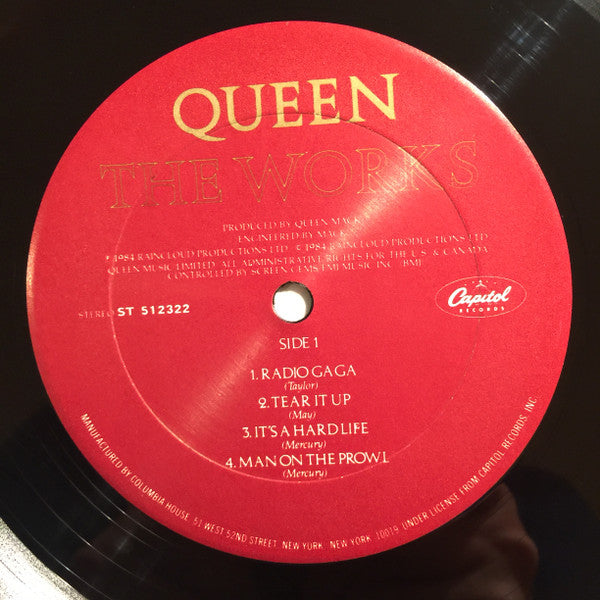 Queen : The Works (LP, Album, Club, Col)