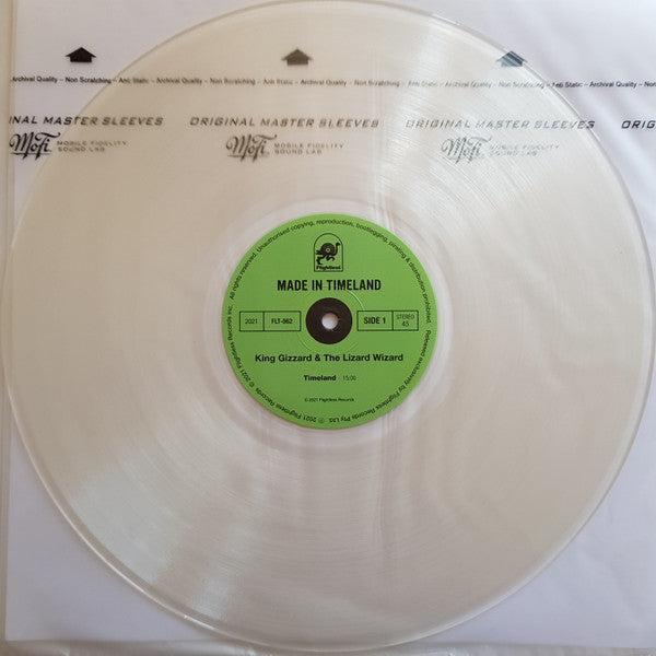 King Gizzard And The Lizard Wizard : Made In Timeland (LP, Ltd, Cle)
