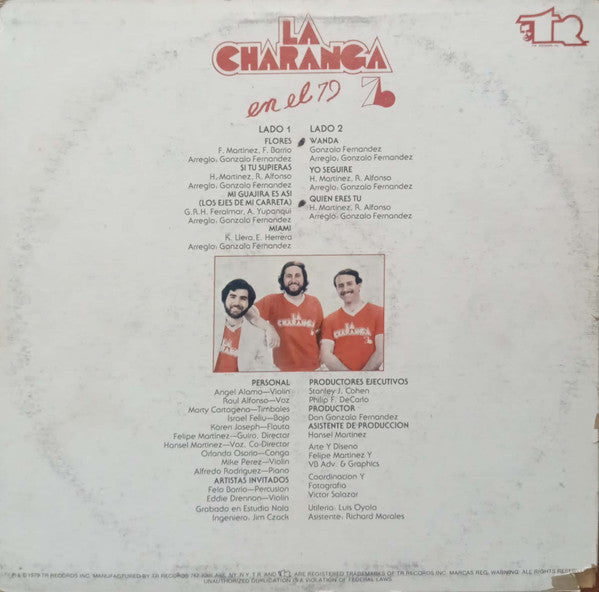 Charanga 76 : Charanga 76 En El 79 (LP, Album)