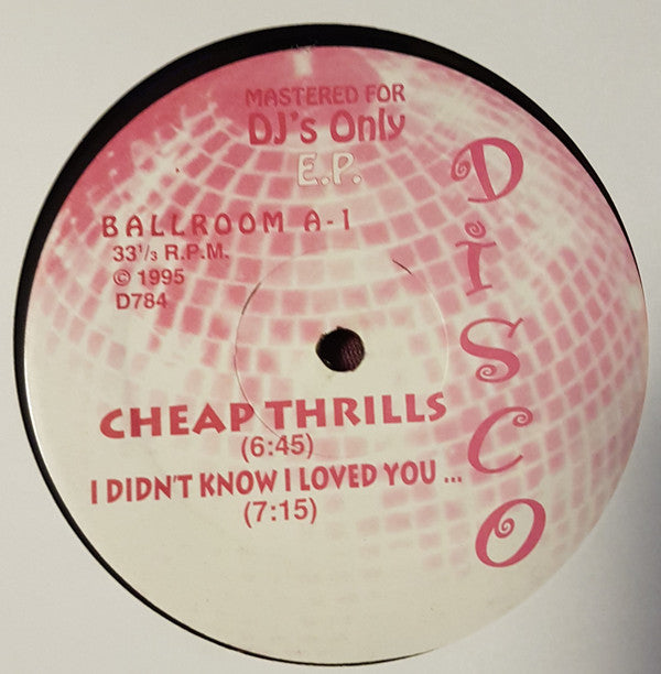 Planet Patrol / Hanson & Davis / Sly Fox : Cheap Thrills / I Didn't Know I Loved You ... / Hungry For Your Love / Como Tu Te Llamas? (12", Unofficial)
