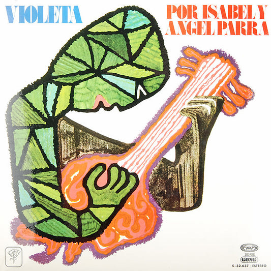 Isabel Y Angel Parra : Violeta Por Isabel Y Angel Parra (LP, Album, Gat)