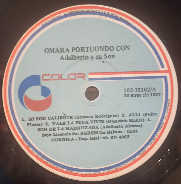 Omara Portuondo, Adalberto Alvarez Y Su Son : Con Adalberto Y Su Son (LP, Album)