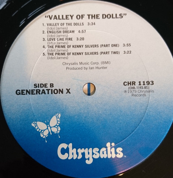 Generation X (4) : Valley Of The Dolls (LP, Album, San)