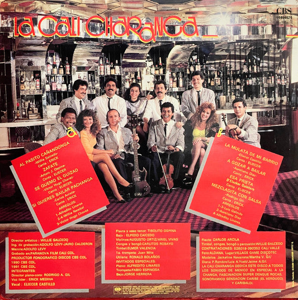 La Cali Charanga : Al Pasito Cañandonga  (LP, Album)