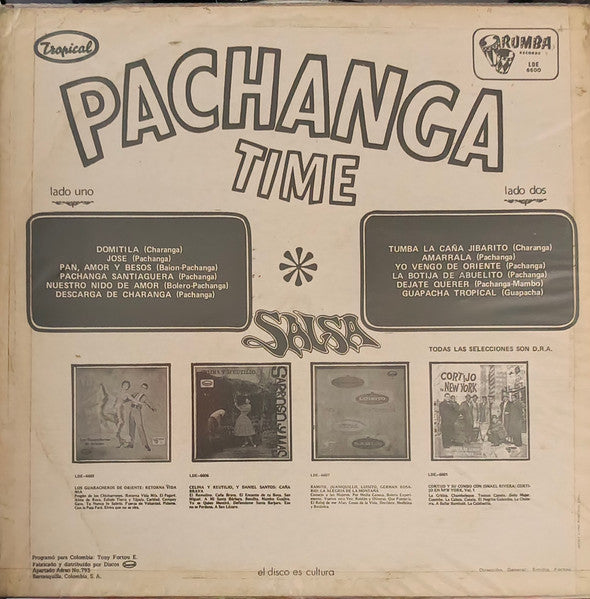 Ruddy Calzado And His Charanga : Pachanga Time (LP, Album)