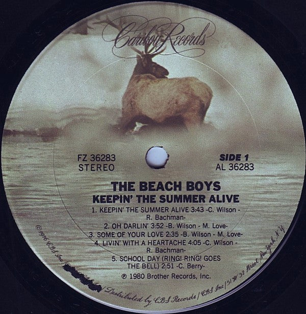 The Beach Boys : Keepin' The Summer Alive (LP, Album, Pit)
