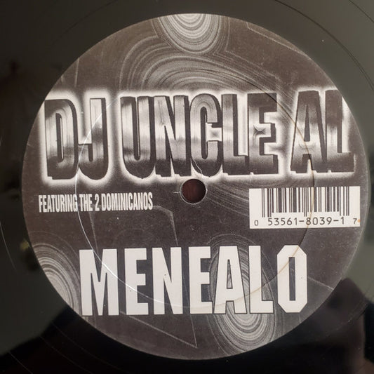 DJ Uncle Al Featuring The Two Dominicanos - Menealo vinyl record, 12" (Near Mint (NM or M-)) | Lulo Records