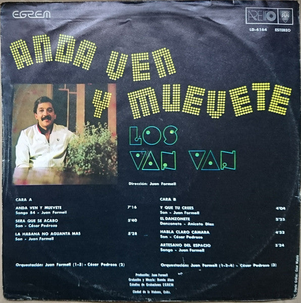 Los Van Van : Anda Ven Y Muevete (LP, Album)