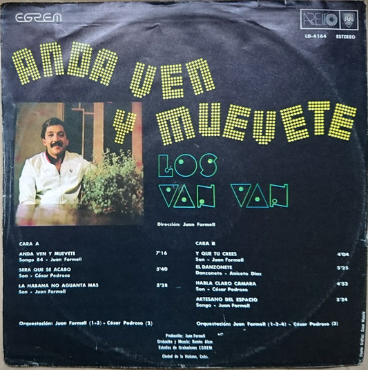 Los Van Van - Anda Ven Y Muevete vinyl record, LP (Mint (M)) | Lulo Records