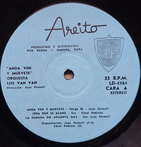 Los Van Van : Anda Ven Y Muevete (LP, Album)