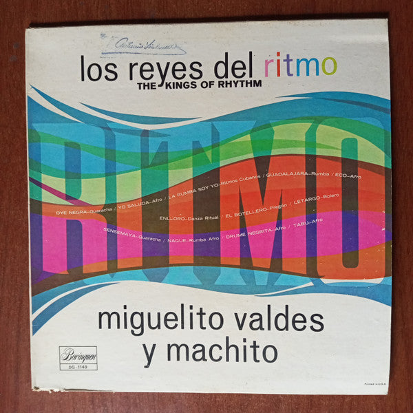 Miguelito Valdes Y Machito : Los Reyes Del Ritmo (The Kings Of Rhythm) (LP)