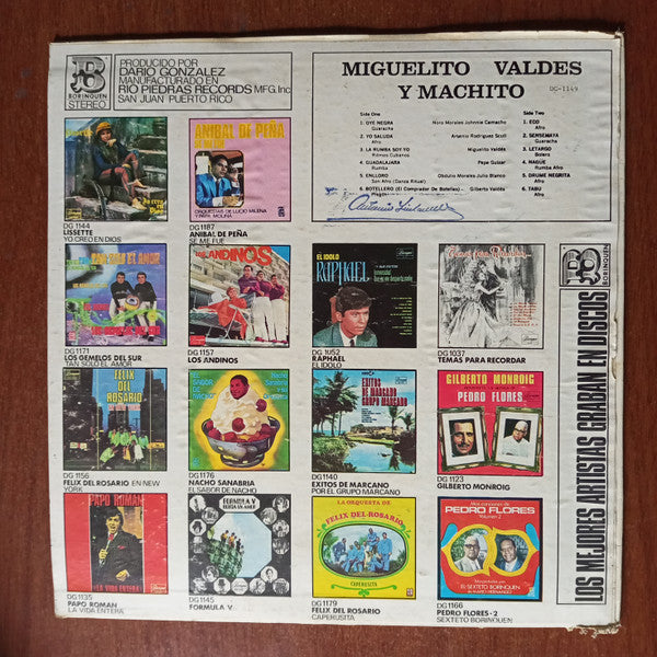 Miguelito Valdes Y Machito : Los Reyes Del Ritmo (The Kings Of Rhythm) (LP)